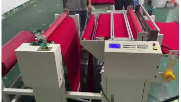FMHZ SERIES ROLL TO SHEET FABRIC CUTTING MACHINE - JENNY 0086 13913685958.mp4