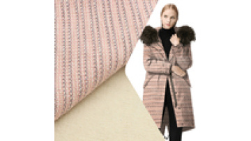 No Bonding Double Face Polar Sherpa Fleece Polyester Cotton Acrylic Metallic Spandex 580GSM Yarn Dyed Tweed Fabric for Garment1
