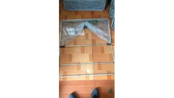 Foldable Bird Net Humane Live Trap Sparrow Pigeon Quail Hunting Mesh Tools1