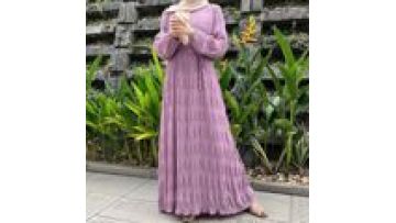 M217 Custom Muslis Maxi Dress Abaya Ramadan Elegant Ball Gown1