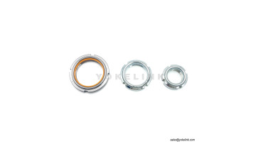 Nylon Insert Bearing Locking Nuts DIN981 For Shaft and Automotive Industry