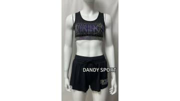 Black cheer practice wear