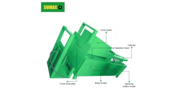 Single hook tire debeader