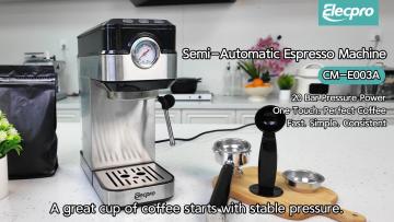 CM-E003A Espresso Coffee Maker With Steamer