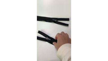 Gold two-color high-quality # 5 sewing zipper