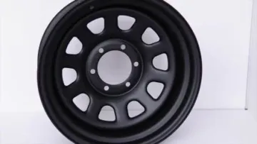Black 4X4 Offroad 15X10 Soft Eight Beadlock Steel Wheel Rim1