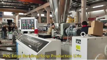 UPVC edge banding make machine 