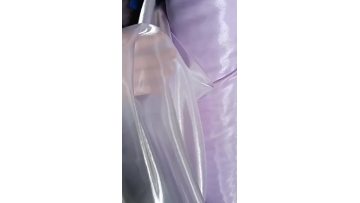 Free Sample Luxury Shiny Metallic Reflective 100% Polyester Liquid Organza Satin Fabric Soft Bright Silk Satin Fabric1