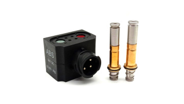 Truck ABS Valve 24VDC Solenoid Coil With Armature Plunger Tube And Core