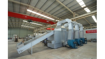 Leaf drying machine