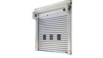 Insulation aluminum spiral high speed hard fast rolling door rapid automatic door spiral speed door1