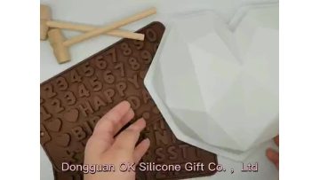 Heart mold chocolate mold hammers.mp4