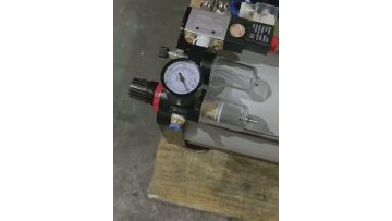 Pneumatic cast steel knife gate valve