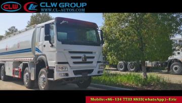 Sinotruk Howo 8X4 Fuel Tanker Truck