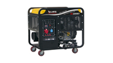 Hot sale easy move wheels  type 15KVA 18KVA 20KVA two cylinder air cooled diesel generator1