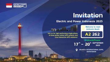 Join Us at Electric & Power Indonesia 2025 | Unitronic Power Booth A2-262