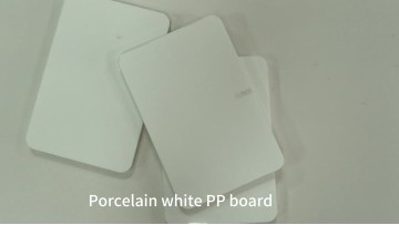 Porcelain White Pp Board: Resistant To Strong Acids And Alkalis, With Lifelong Corrosion Resistance, The Ultimate Guardian Of Clean Spaces!