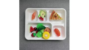  (3)UYT038 5 Compartment deep tray