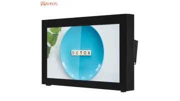 Wall Mounted 43inch Commercial Nano Touch Screen Digital Signage and Display LCD Outdoor Advertising Screen1