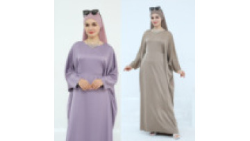 Ramadan Middle Eastern Modest Muslim Robe for Women Elegant Dubai Abaya Dress Islam Vacation Outfit Luxury Diamond Turkey Outfit1