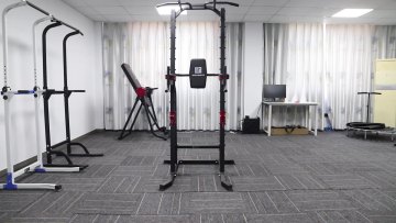MultiFunction Fitness Home Gym Equipment Custom Logo Stand Grip Squat Rack Adjustable DIP Station Pull Up Bar Chin Power Tower1
