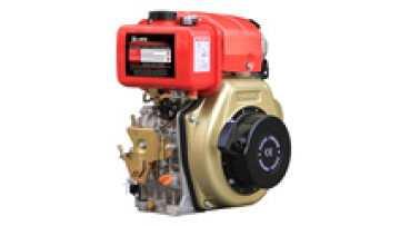 Hiearns high quality 296cc 3.3KW air cooled vertical conical 23mm G5 single cylinder diesel engine with EURO 51