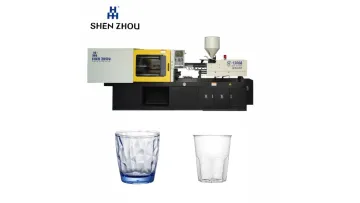 Small Plastic PMMA Cup Products Making Injection Molding Machine1