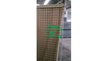 Army Gabion barriers/Welded Mlilatary use bastion1