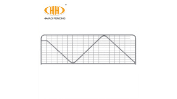 Factory supply customized galvanized farm steel gate1