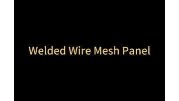 welded wire mesh panel