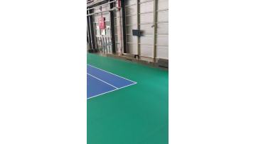 PVC tennis court floor