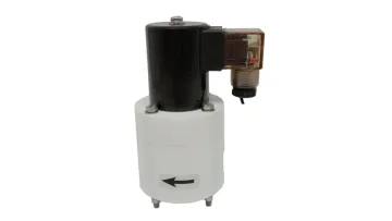 UPVC CPVC PTFE Anti Corrosion Solenoid Valve For Acid Alkali Corrosive Liquid 12VDC 24VDC 24VAC 110VAC 220VAC1