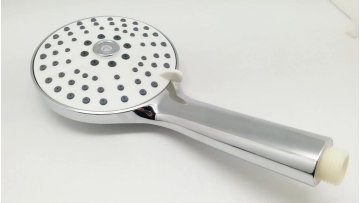 Full Chrome ABS Massage Hand Held Showering Head with Mist Spray1