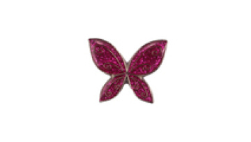 Custom Promotional Butterfly Glitter Holographic Enamel Pin Badge Enamel Lapel Pin1