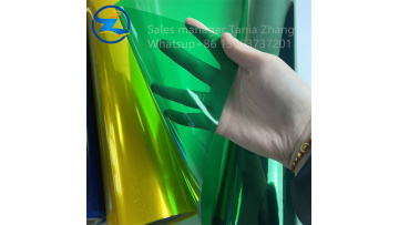 Glossy color translucent PVC film2