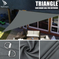 Heavy Waterproof Shade Sail Sun Canopy Cover Trilateral/Triangle 5x5x5M/2x2x2M Garden Yard Awnings Car Sunshade Cloth Summer