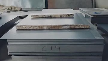 Galvanized steel plate
