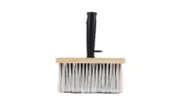 White and Black PP Ceiling Brush Filament Cleaning Brush Durable Wood Ceiling Brush With Black Plastic Handle1