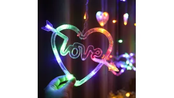Romantic LED Cupid Heart Fairy Lights for Weddings1