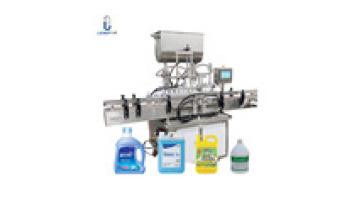 Full Automatic Cleaner Glass Antifreeze Filling Machine Production Line1