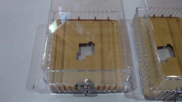 Air conditioner thermostat guard plastic thermostat guard 77-PG61