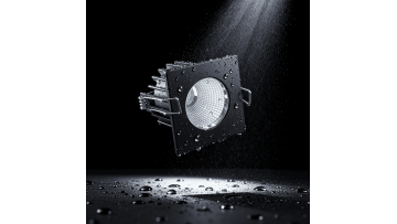 Black Color Square LED Recessed Downlight Model SL-B1S