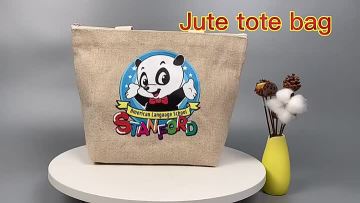 Burlap Jute Tote Bags