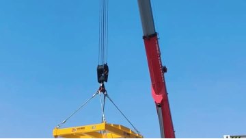 Energy storage cabinet delivery site-1