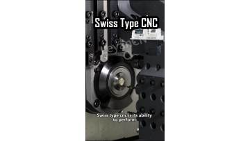 Swiss type cnc