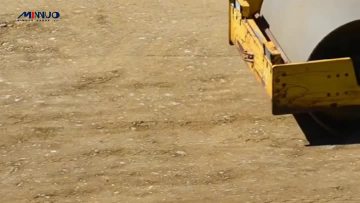 road roller machine