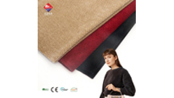 New Arrival 100% Polyester 420gsm Warm and Soft Black Knitted Stretch Chenille Fabric for Women Clothes1