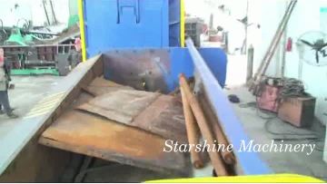 Baling and shearing machine