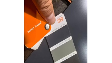 Solid-color graphite grey coated metal sheet