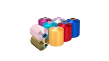 Polyester Filament Yarn DTY Dope Dyed 75D/72F DTY SIM for Webbing1